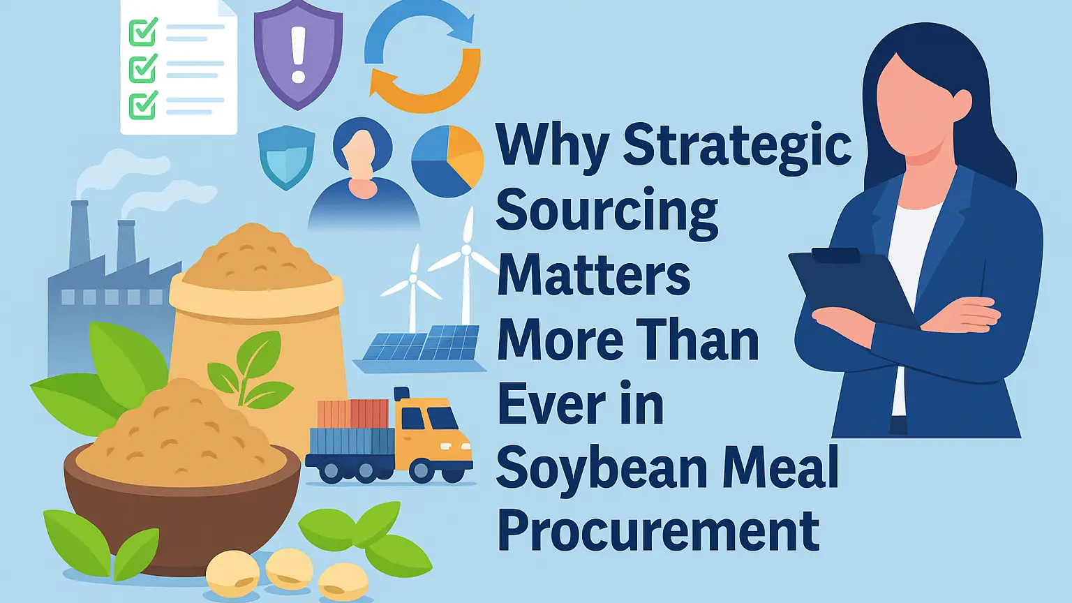 Why Strategic Sourcing Matters More Than Ever in Soybean Meal Procurement