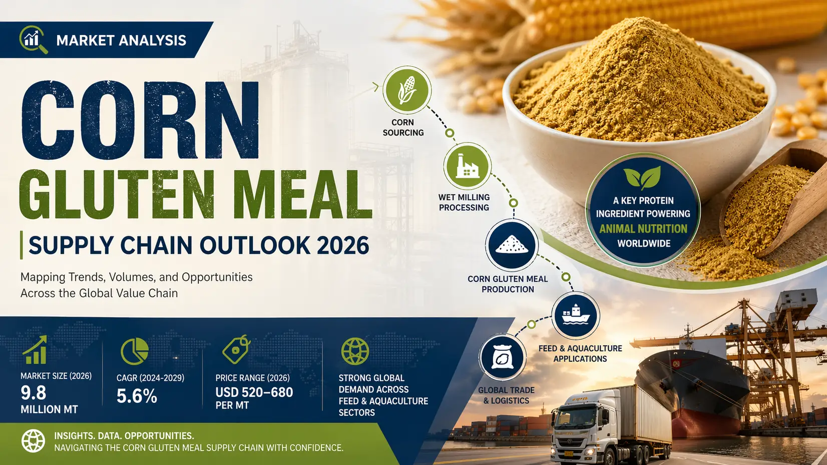 Corn Gluten Meal Supply Chain Dynamics and Market Outlook 2026