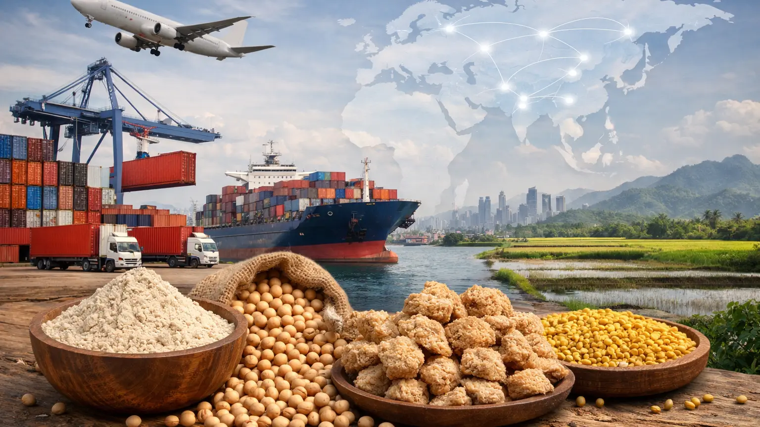 El auge del aislado de proteína de soja en Asia: tendencias de la industria de piensos para el primer trimestre de 2026