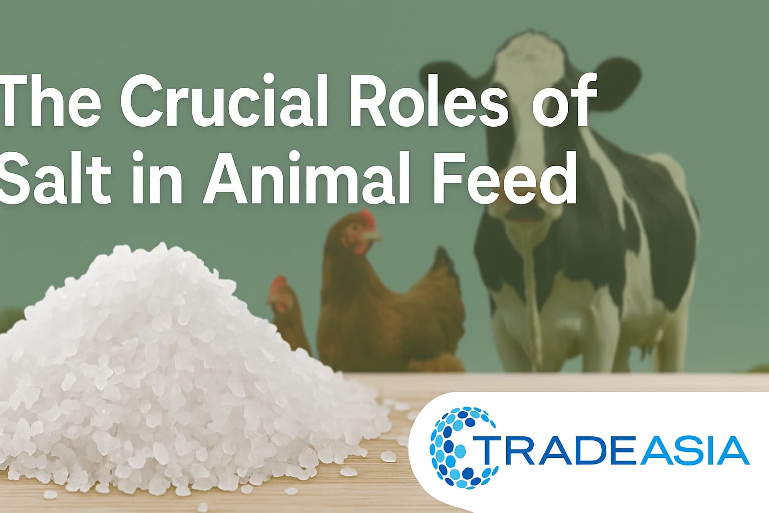 The Crucial Roles of Salt in Animal Feed