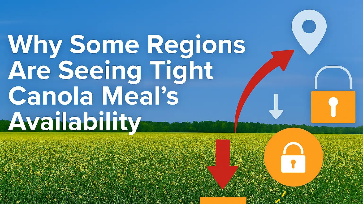 Why Some Regions Are Seeing Tight Canola Meal Availability