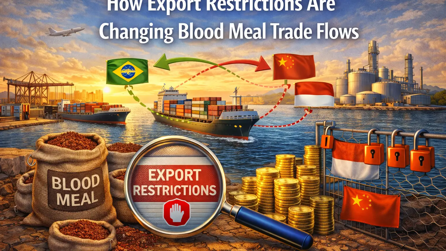 How Export Restrictions Are Changing Blood Meal Trade Flows