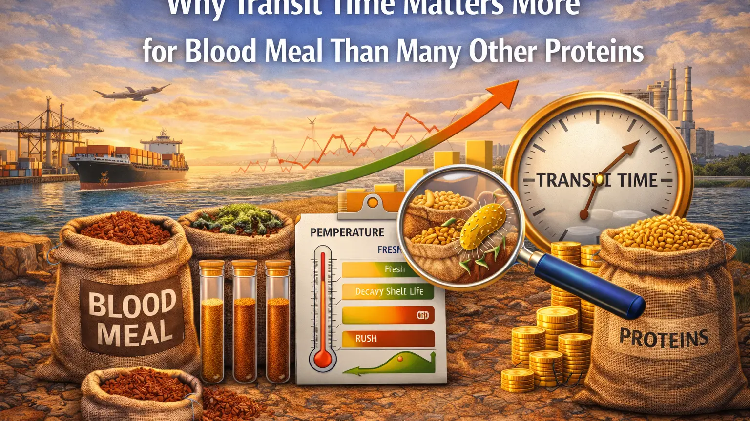 Why Transit Time Matters More for Blood Meal Than Many Other Proteins