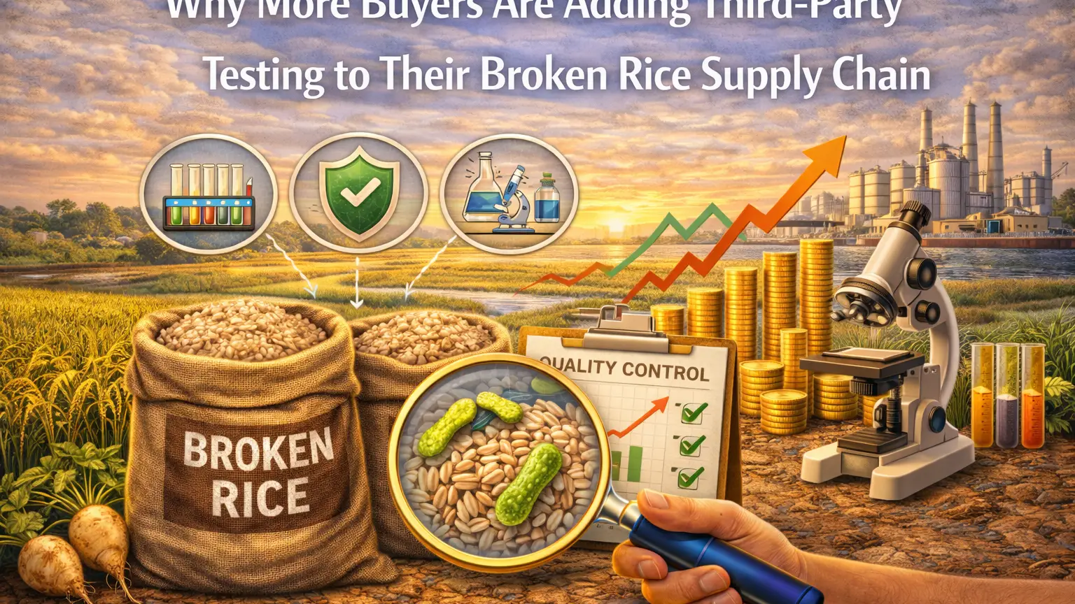Why More Buyers Are Adding Third-Party Testing to Their Broken Rice Supply Chain