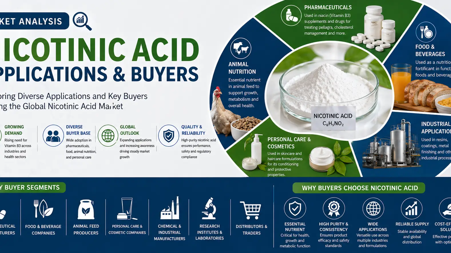 Nicotinic Acid Market 2026: Applications, Buyers and Global Demand Outlook