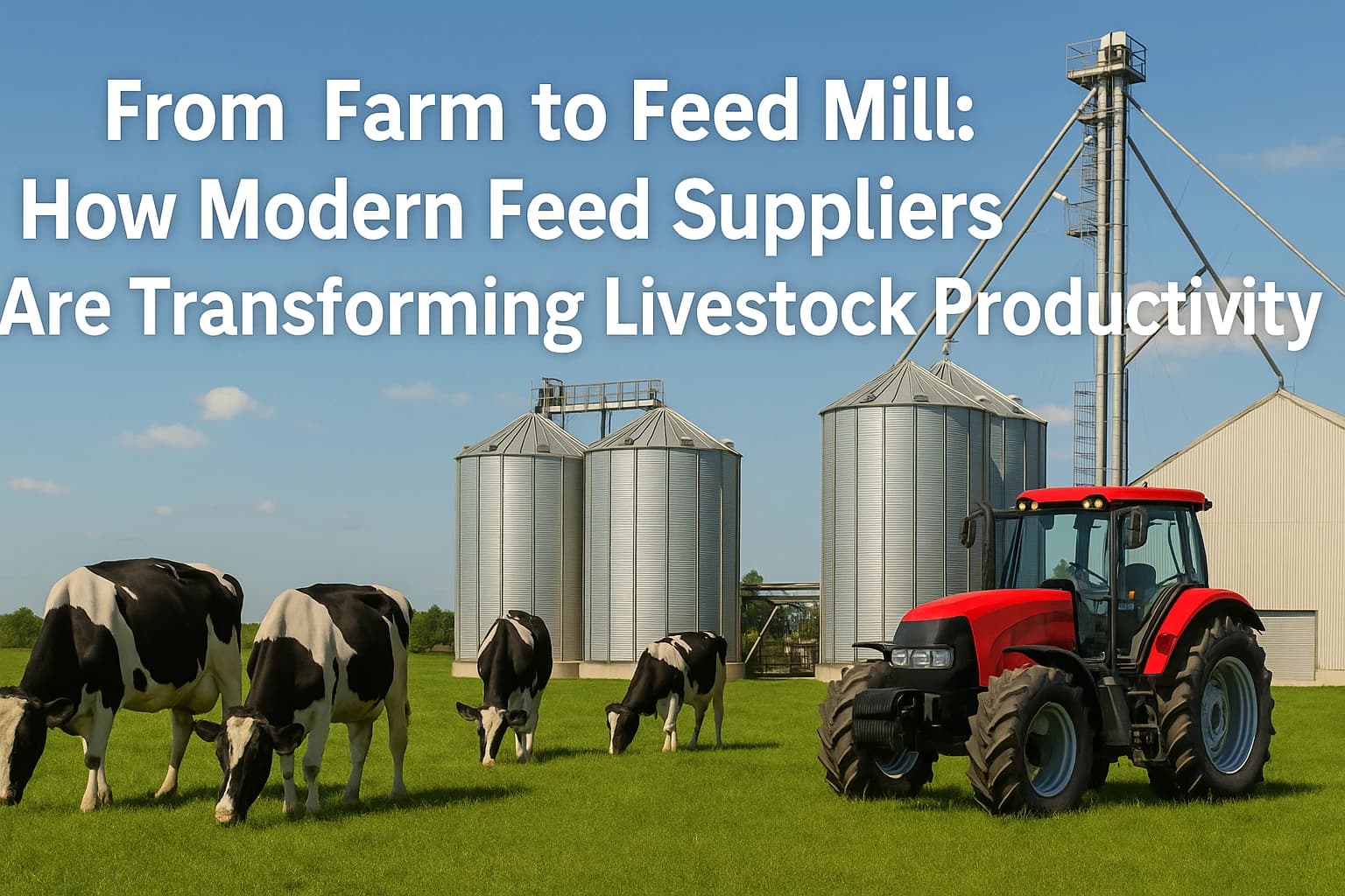 From Farm to Feed Mill: How Modern Feed Suppliers Are Transforming Livestock Productivity