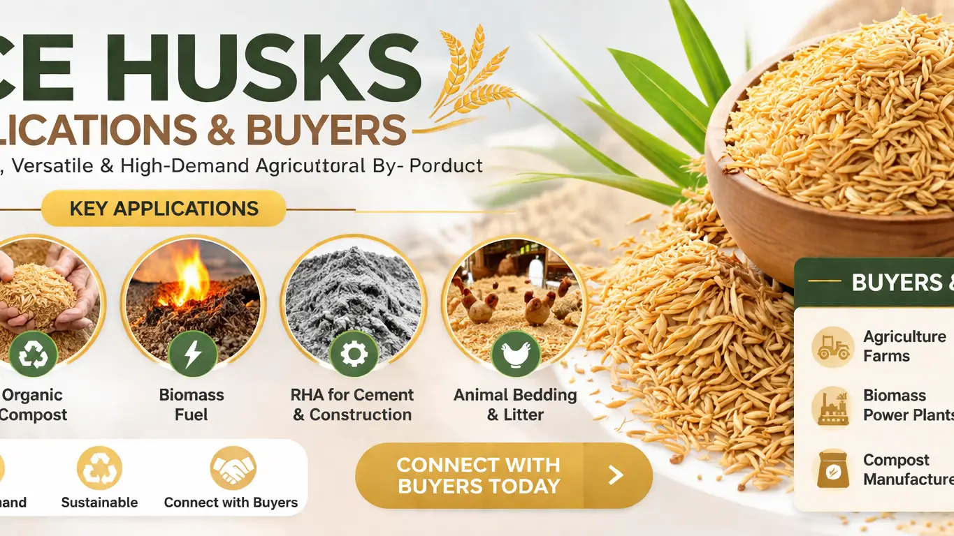 Rice Hulls: Industrial Applications and Buyer Evolution in a Circular Bioeconomy