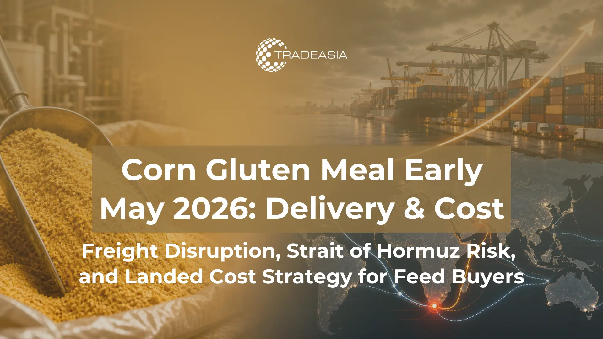 Harina de gluten de maíz a principios de mayo de 2026: suministro estable, costos de entrega en aumento