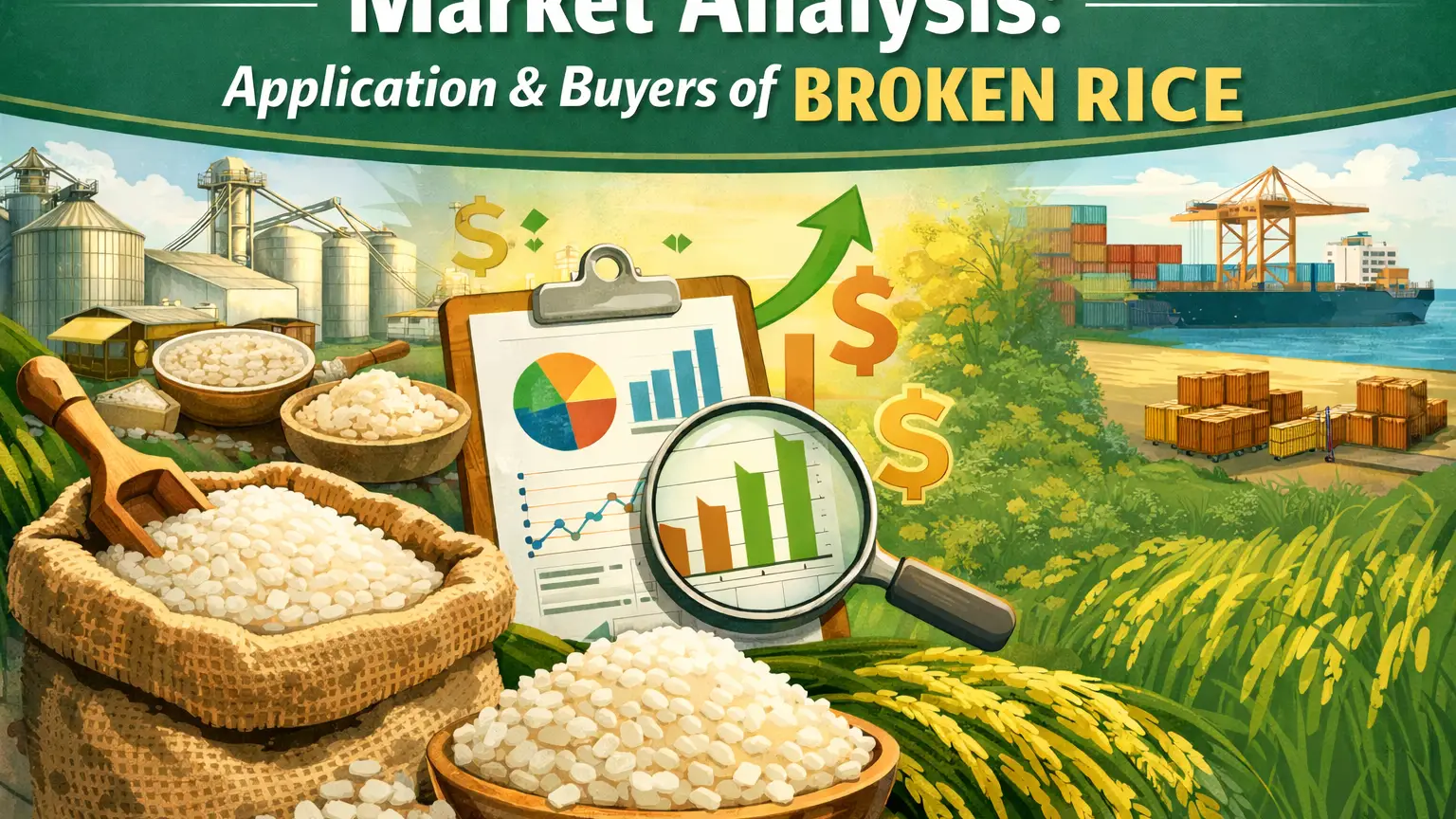 Broken Rice Market 2026: Applications, Buyers & Industrial Growth Trends