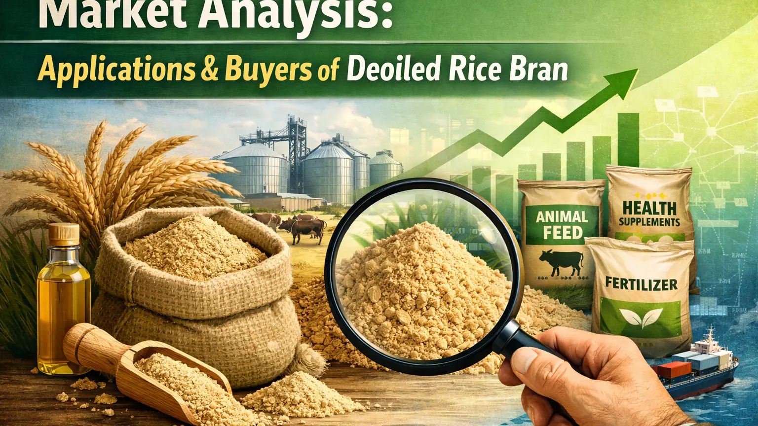 Deoiled Rice Bran Market 2026: Buyers, Applications & Growth Trends