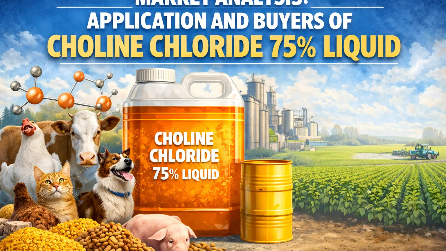 Choline Chloride 75% Liquid Market 2026: Applications and Global Buyers