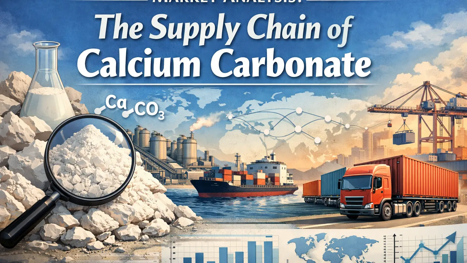 Feed Grade Calcium Carbonate Market: Feedstock, Supply Chain & Outlook 2046