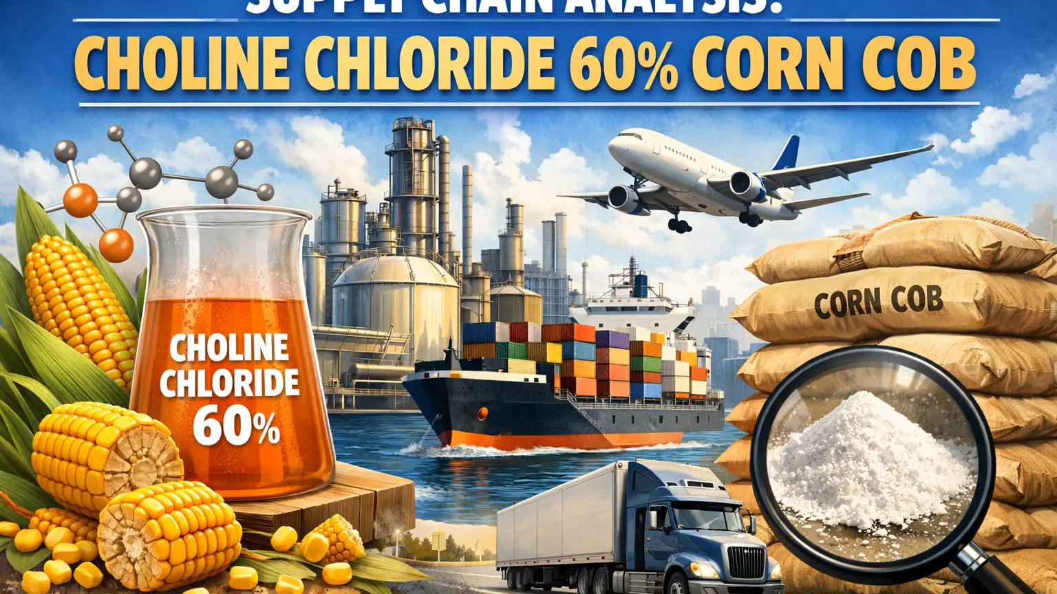 Choline Chloride 60% Corn Cob Supply Chain Outlook and Global Trends 2026