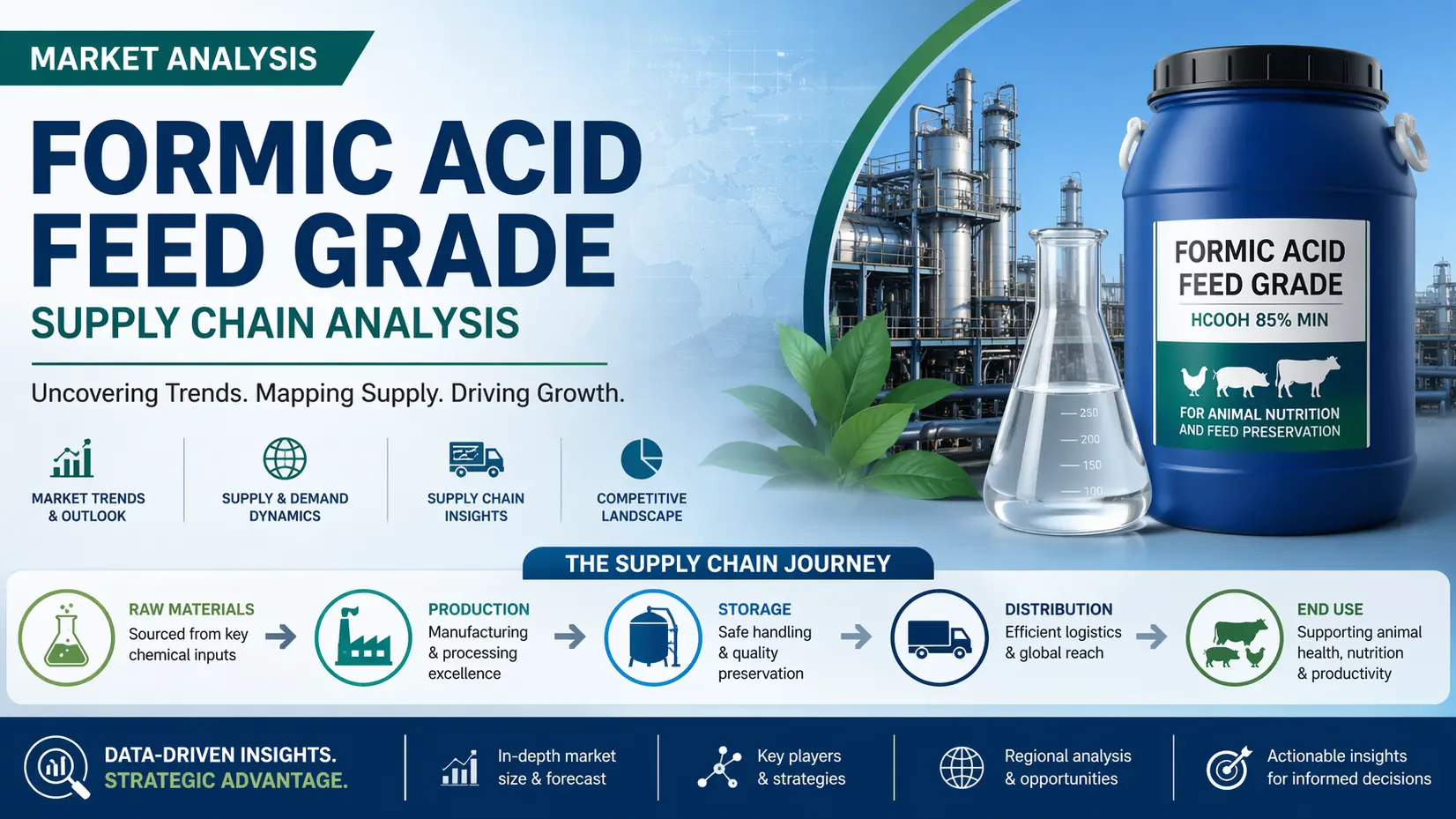 Global Supply Chain Dynamics of Formic Acid Feed Grade Market in 2026 Outlook