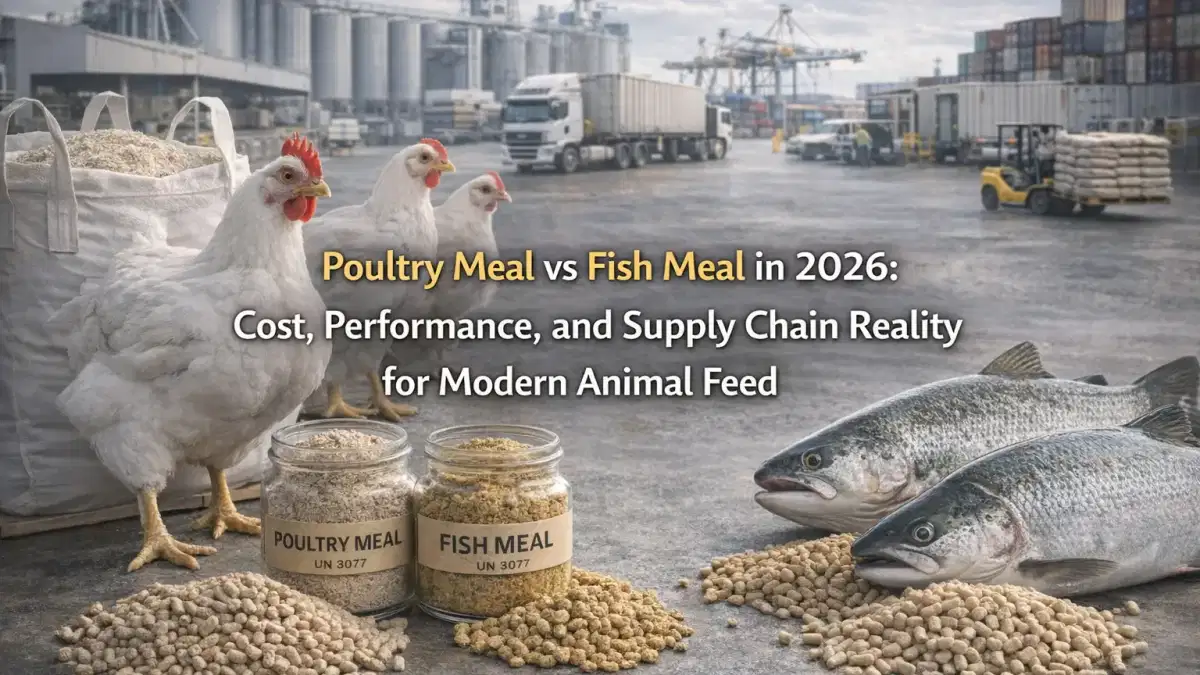 2026 年家禽粉与鱼粉:现代动物饲料的成本、性能和供应链现实