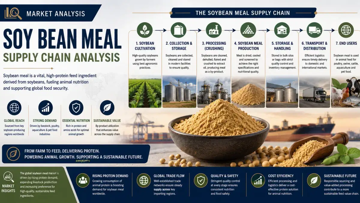 Soybean Meal Supply Chain Dynamics and Trade Flow Outlook in 2026
