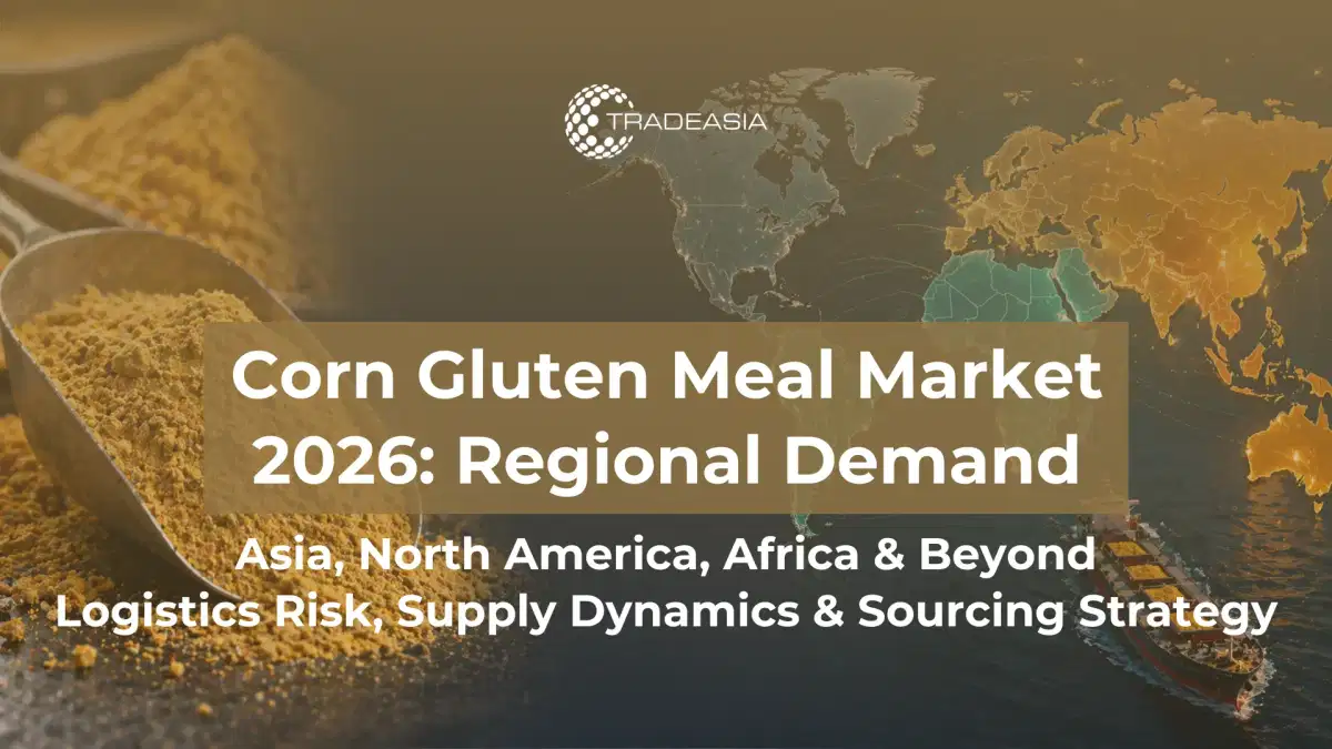 2026 年 3 月至 4 月的玉米麸质餐:各大洲的区域需求
