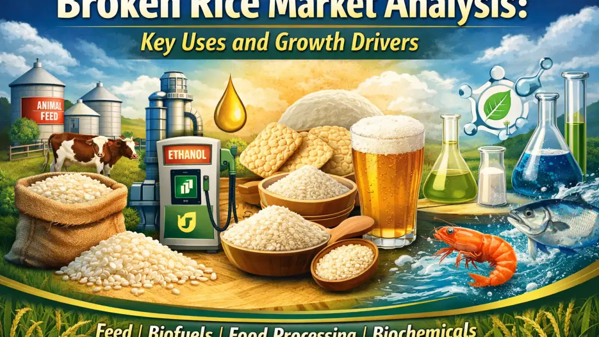 Broken Rice Market Trends 2026: Feed, Fuel, Food & Biochemical Demand