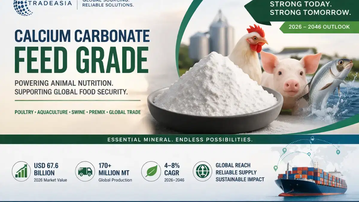 Poultry Industry Drives Calcium Carbonate Feed Grade Demand Growth Globally