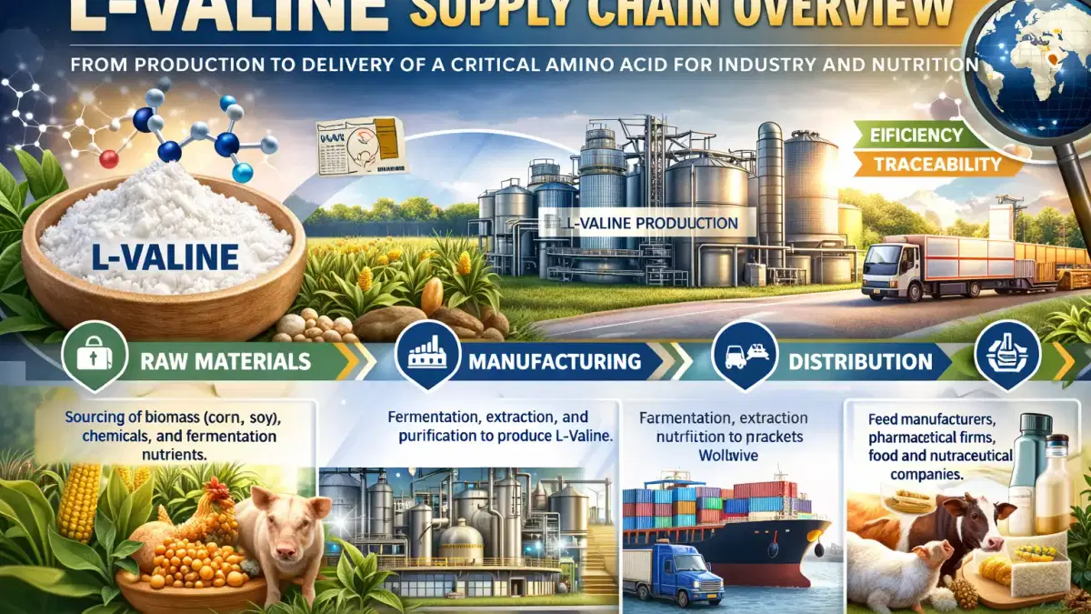 L-Valine Supply Chain Market 2026: Global Production and Trade Dynamics
